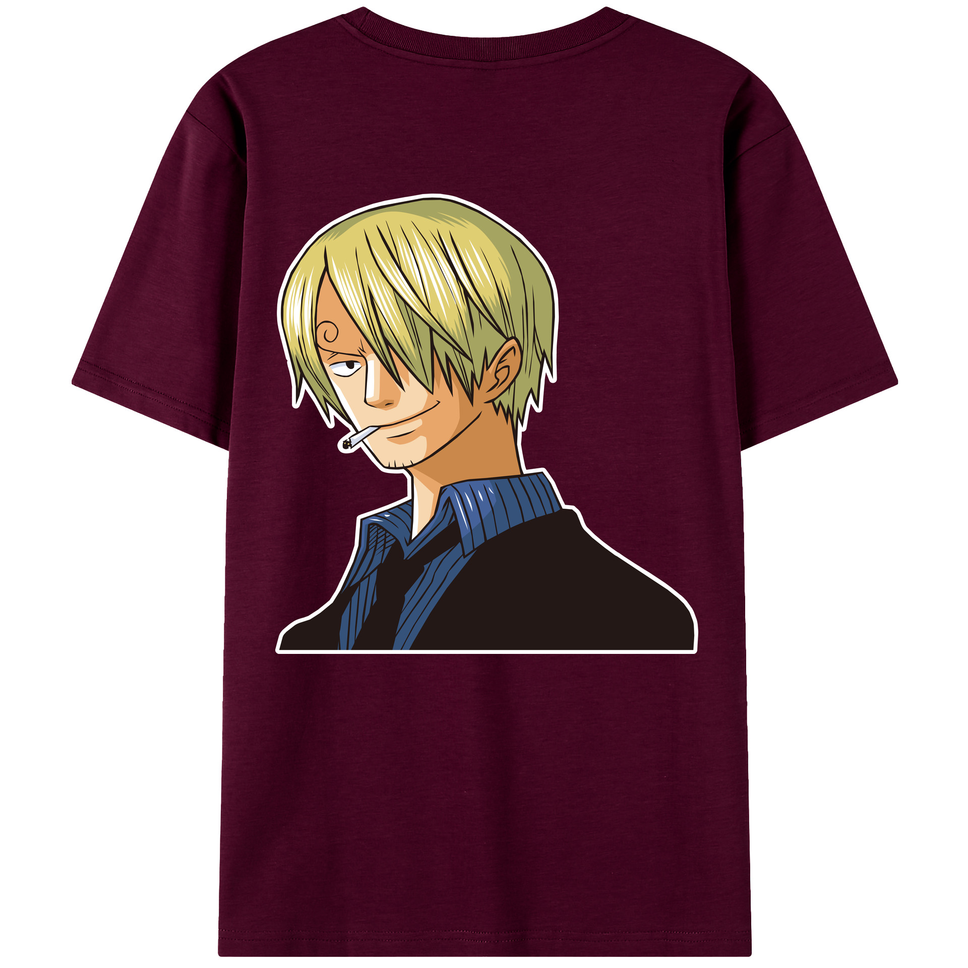 （画像用） ワンピース サンジ ONE PIECE Sanji レディース半袖Tシャツ(バックプリント)